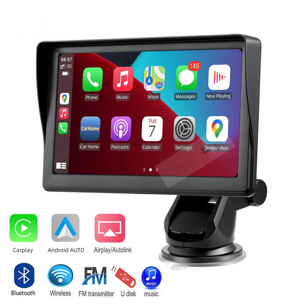 7 IPS Car Smart Screen Wireless Carplay Auto Mobile Phone Projection S ...